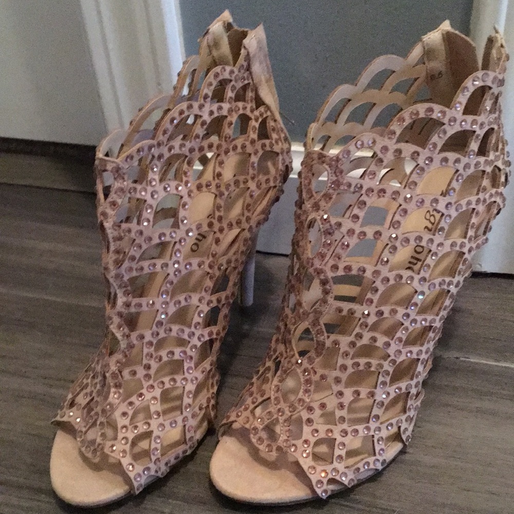Nude heels